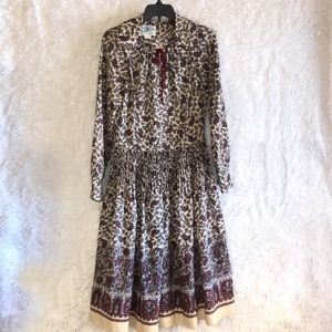 Vintage Herman Marcus Dallas Boho Dress